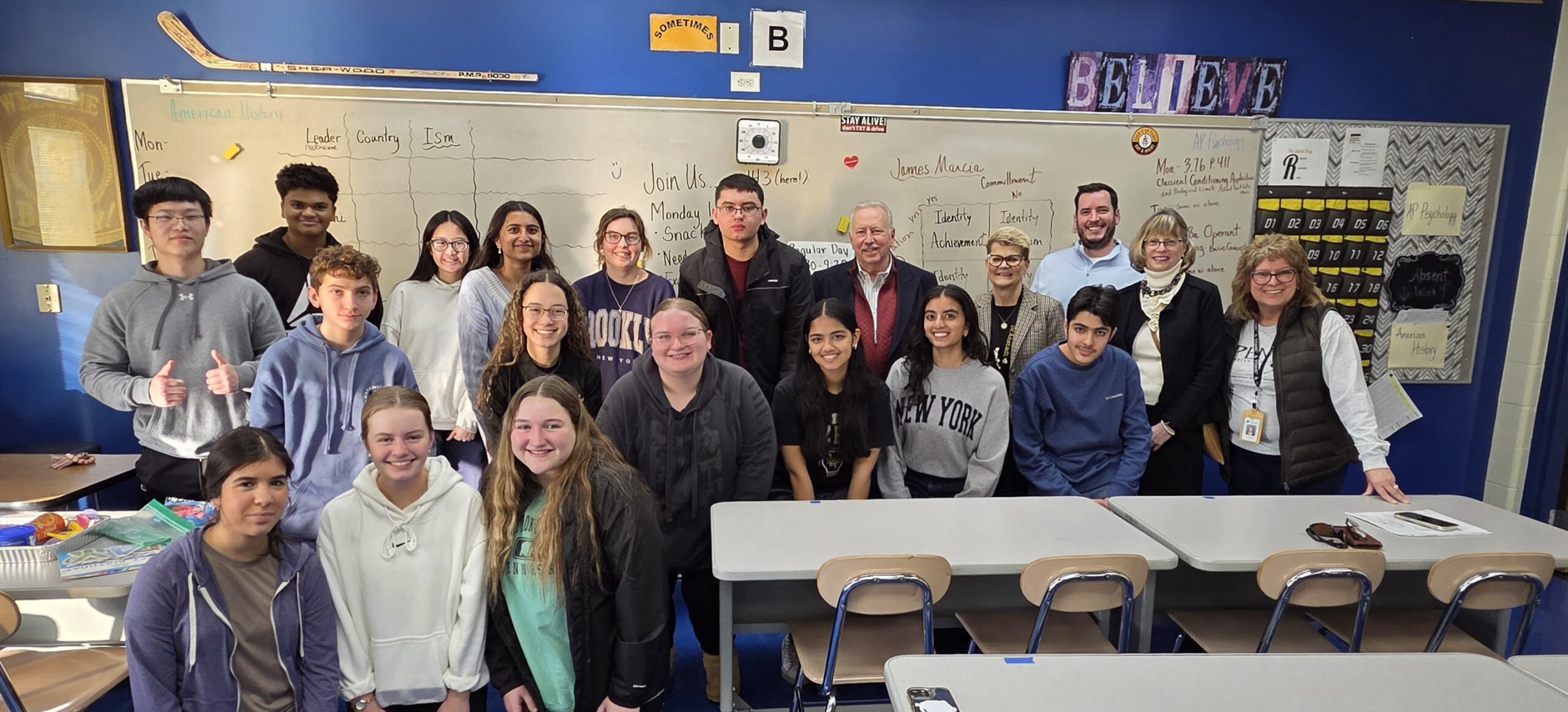 Members of Perrysburg Rotary and Interact Club
