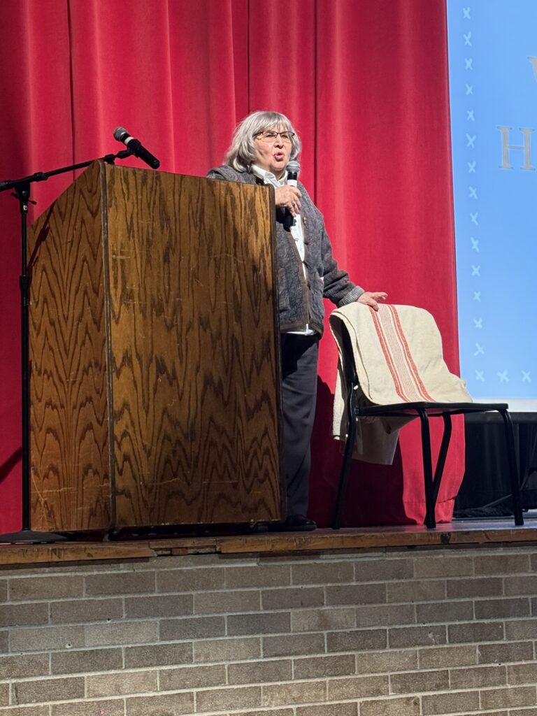 Mrs. Helen Marks was a hidden child of the Holocaust in Belgium.