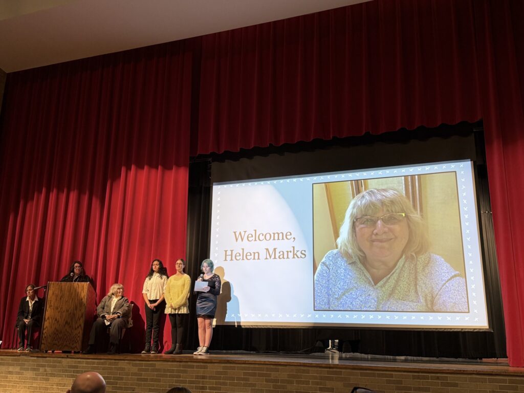 Several 8th grade students served as ambassadors and shared the importance of this opportunity for them.